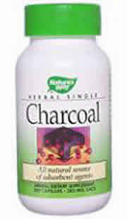 Charcoal, Activated 100 caps from NATURE'S WAY